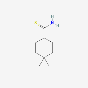 4,4-Dimethylcyclohexane-1-carbothioamide