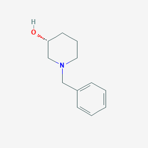molecular formula C12H17NO B136063 (R)-1-苄基哌啶-3-醇 CAS No. 91599-81-4
