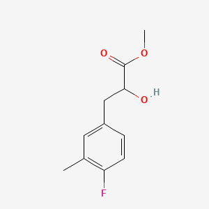 Methyl 3-(4-fluoro-3-methylphenyl)-2-hydroxypropanoate