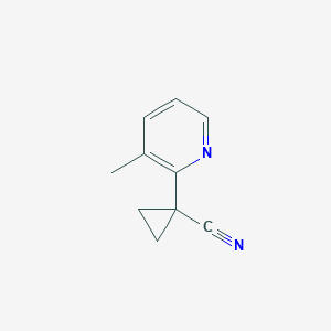 1-(3-Methyl-2-pyridinyl)cyclopropanecarbonitrile