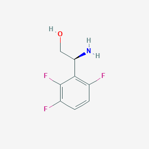 (S)-2-Amino-2-(2,3,6-trifluorophenyl)ethan-1-OL