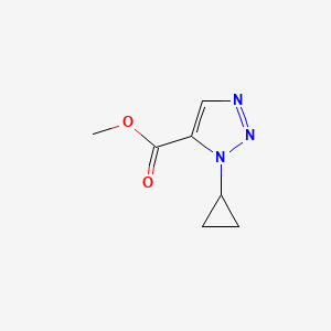 methyl1-cyclopropyl-1H-1,2,3-triazole-5-carboxylate