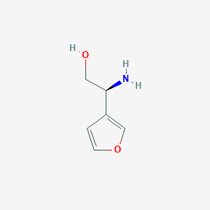 (S)-2-Amino-2-(furan-3-yl)ethan-1-ol