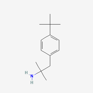 1-(4-Tert-butylphenyl)-2-methylpropan-2-amine