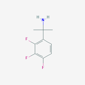 2-(2,3,4-Trifluorophenyl)propan-2-amine