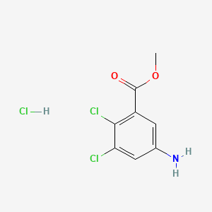 Methyl5-amino-2,3-dichlorobenzoatehydrochloride