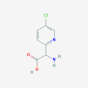 2-Amino-2-(5-chloropyridin-2-yl)acetic acid