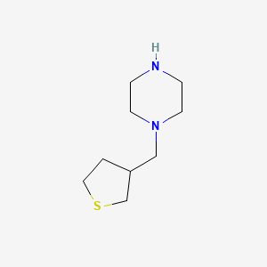 1-((Tetrahydrothiophen-3-yl)methyl)piperazine