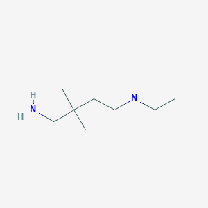 molecular formula C10H24N2 B13606490 n1-Isopropyl-n1,3,3-trimethylbutane-1,4-diamine 