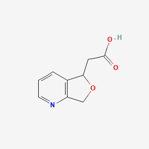 2-{5H,7H-furo[3,4-b]pyridin-5-yl}aceticacid