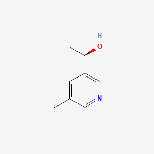 (1R)-1-(5-methylpyridin-3-yl)ethan-1-ol