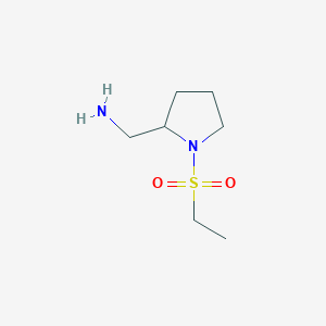 (1-(Ethylsulfonyl)pyrrolidin-2-yl)methanamine