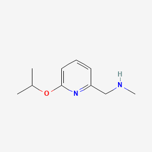 1-(6-Isopropoxypyridin-2-yl)-N-methylmethanamine