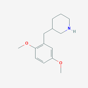 3-(2,5-Dimethoxybenzyl)piperidine