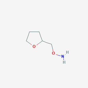 O-[(oxolan-2-yl)methyl]hydroxylamine