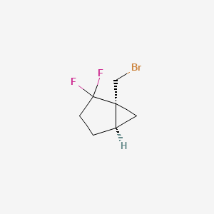 rac-(1R,5R)-1-(bromomethyl)-2,2-difluorobicyclo[3.1.0]hexane