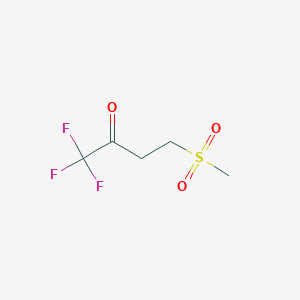 1,1,1-Trifluoro-4-(methylsulfonyl)butan-2-one