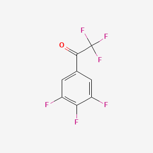 molecular formula C8H2F6O B1360682 2,2,2,3',4',5'-六氟苯乙酮 CAS No. 886369-68-2