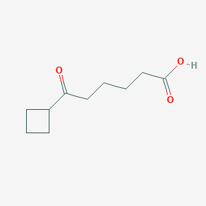molecular formula C10H16O3 B1360692 6-环丁基-6-氧代己酸 CAS No. 898766-81-9