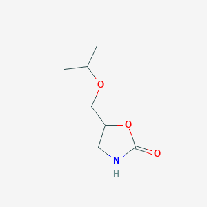 5-[(Propan-2-yloxy)methyl]-1,3-oxazolidin-2-one