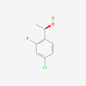 (R)-1-(4-Chloro-2-fluorophenyl)ethan-1-ol