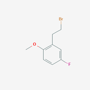 2-(2-Bromoethyl)-4-fluoro-1-methoxybenzene