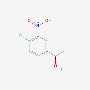 (R)-1-(4-Chloro-3-nitrophenyl)ethan-1-ol