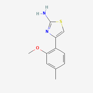 4-(2-Methoxy-4-methyl-phenyl)-thiazol-2-ylamine