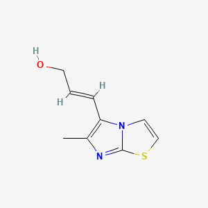 3-(6-Methylimidazo[2,1-b]thiazol-5-yl)prop-2-en-1-ol