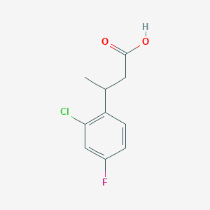 3-(2-Chloro-4-fluorophenyl)butanoic acid