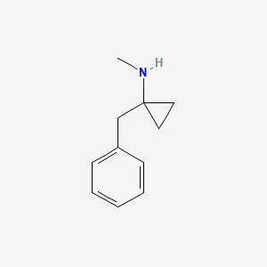 1-benzyl-N-methylcyclopropan-1-amine