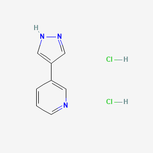 3-(1H-pyrazol-4-yl)pyridinedihydrochloride