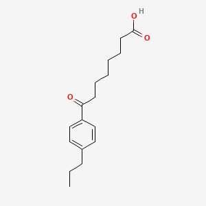 8-(4-n-Propylphenyl)-8-oxooctanoic acid