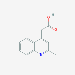 2-(2-Methylquinolin-4-yl)acetic acid