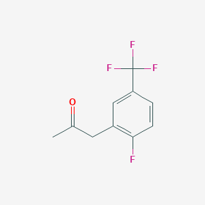 1-[2-Fluoro-5-(trifluoromethyl)phenyl]propan-2-one