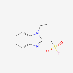 (1-Ethyl-1H-benzo[d]imidazol-2-yl)methanesulfonyl fluoride