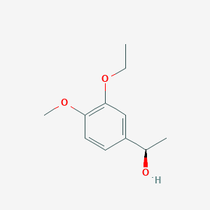 (R)-1-(3-Ethoxy-4-methoxyphenyl)ethan-1-ol