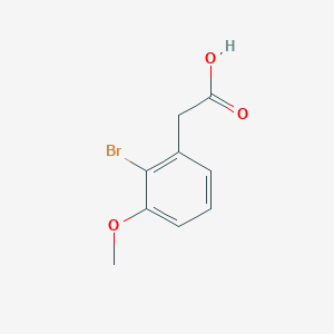 2-(2-Bromo-3-methoxyphenyl)acetic acid