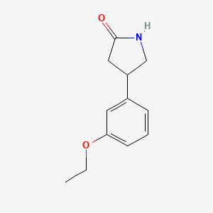 4-(3-Ethoxyphenyl)pyrrolidin-2-one