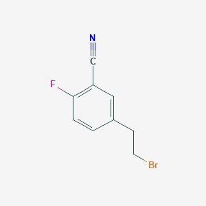 5-(2-Bromoethyl)-2-fluorobenzonitrile