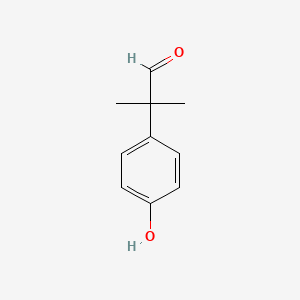 2-(4-Hydroxyphenyl)-2-methylpropanal