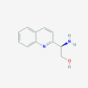 (R)-2-Amino-2-(quinolin-2-yl)ethan-1-ol