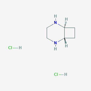 rac-(1R,6R)-2,5-diazabicyclo[4.2.0]octanedihydrochloride,trans