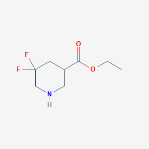 Ethyl 5,5-difluoropiperidine-3-carboxylate