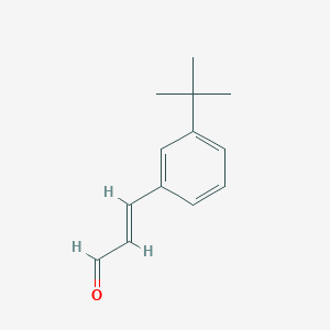 3-(3-Tert-butylphenyl)prop-2-enal