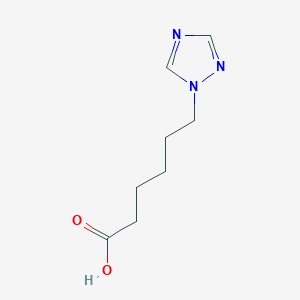 6-(1h-1,2,4-Triazol-1-yl)hexanoic acid