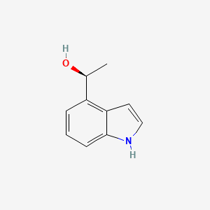 (S)-1-(1h-Indol-4-yl)ethan-1-ol