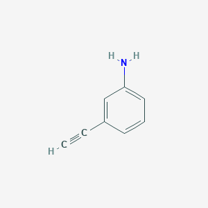 molecular formula C8H7N B136080 3-Ethynylaniline CAS No. 54060-30-9