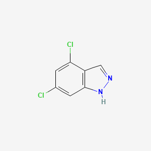 molecular formula C7H4Cl2N2 B1360813 4,6-二氯-1H-吲唑 CAS No. 885519-58-4