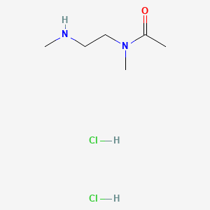 N-methyl-N-[2-(methylamino)ethyl]acetamidedihydrochloride